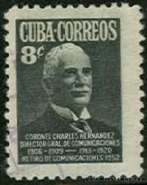 Cuba stamp scott 487