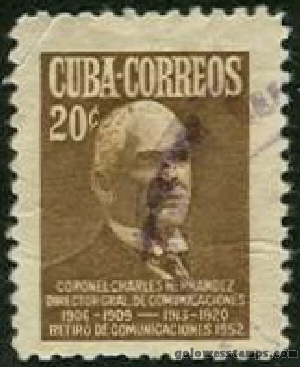 Cuba stamp scott 489