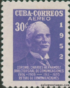 Cuba stamp scott C69