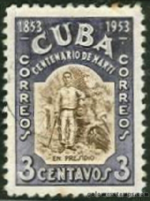 Cuba stamp scott 503