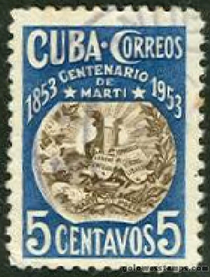 Cuba stamp scott 505