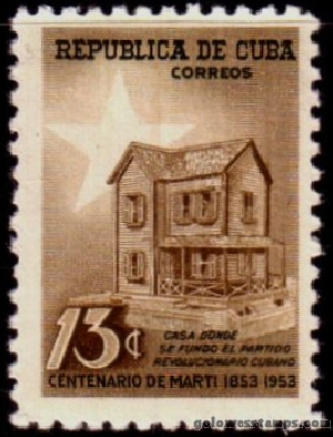 Cuba stamp scott 508