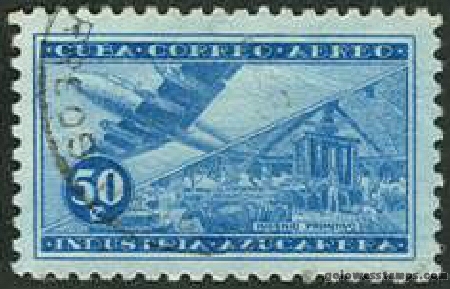 Cuba stamp scott C105