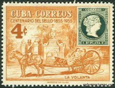 Cuba stamp scott 540