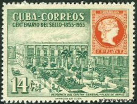 Cuba stamp minkus 726