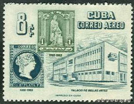 Cuba stamp scott C110