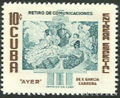 Cuba stamp minkus 810