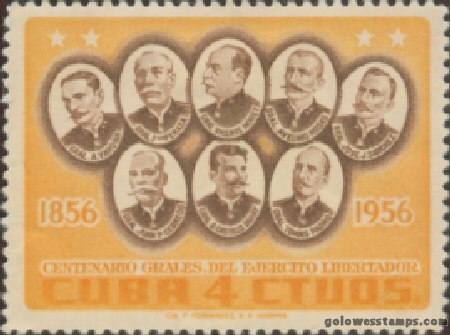 Cuba stamp scott 580