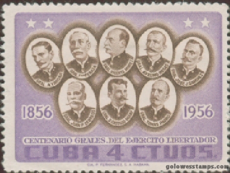 Cuba stamp scott 581