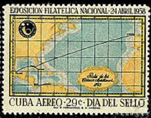 Cuba stamp scott C180