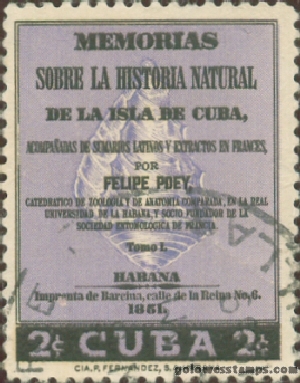 Cuba stamp scott 608