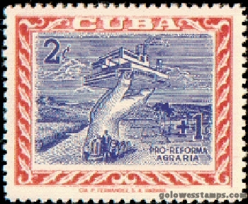 Cuba stamp minkus 909