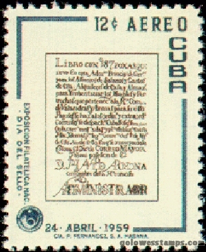 Cuba stamp scott C195