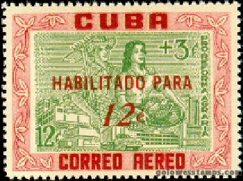 Cuba stamp minkus 927