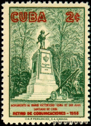 Cuba stamp minkus 957
