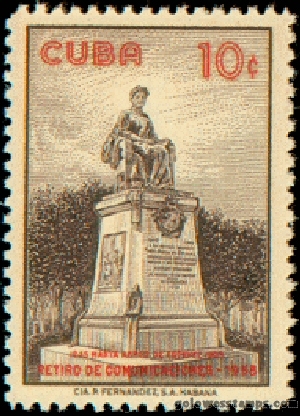 Cuba stamp minkus 958