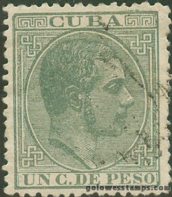 Cuba stamp scott 100