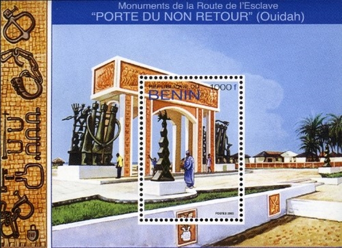 Benin 2003 The Gate of no return Souvenir Sheet