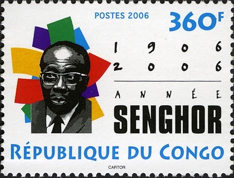 Congo Republic 2006 Centenary of Leopold Sedan Senghor - Senghor Year Scott Number 1275