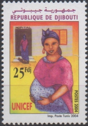 Djibouti 2004 UNICEF Scott 835