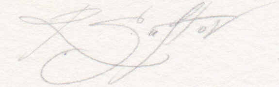 Gabon 2009 Galileo Illegal Stamp Artist Signed Die Proof Close up of Signature