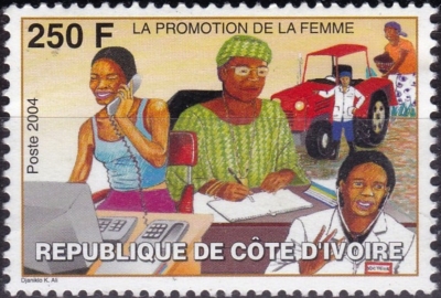 Ivory Coast 2004 Promotion of Women Scott 1134