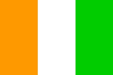 Flag of the Ivory Coast