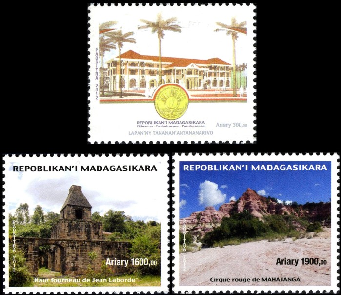 The Legitimate Stamps issued by Madagascar for 2013
