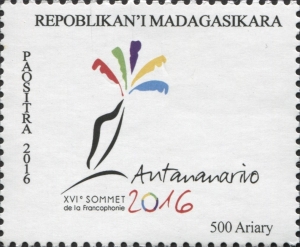 Madagascar 2016 The 16th Francophonie Summit - Antananarivo Scott 1647