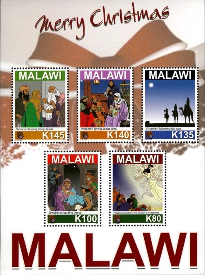 Malawi 2011 Christmas Souvenir Sheet Scott 769a
