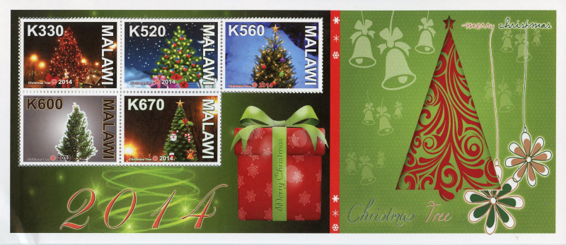 Malawi 2014 Christmas Souvenir Sheet Scott 804a