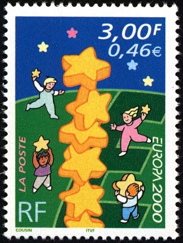 A Genuine EUROPA 2000 Common Design Stamp Issue