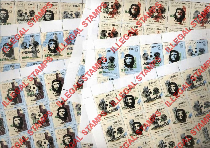 Sahara Occ. RASD Counterfeit Illegal Stamps Overprinted Massive Sale by the user collect4all on Delcampe