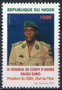 Niger Salou Djibo General of the Corps Scott Catalog No. 1124