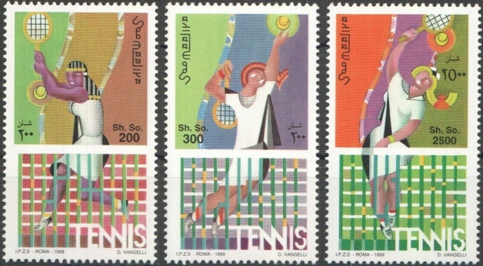 Somalia 1999 Tennis Michel 767-769