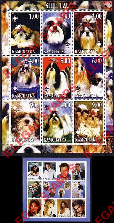Kamchatka Region 2000 Illegal Stamps