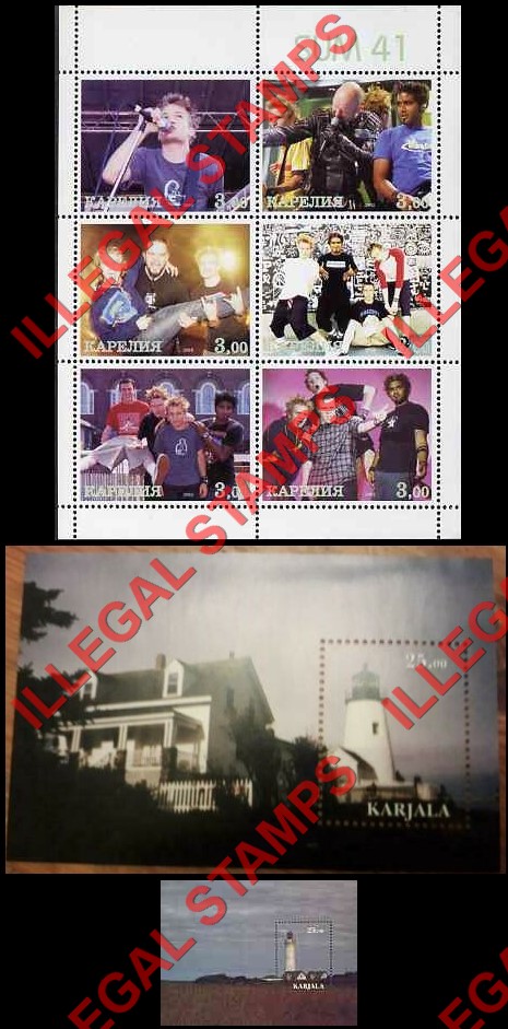 Karjala 2002 Illegal Stamps