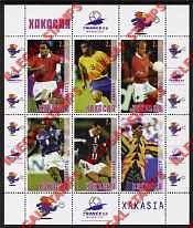 Republic of Khakasia 1998 Illegal Stamps