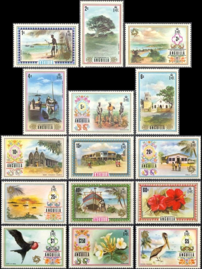 1972 Difinitives Stamps