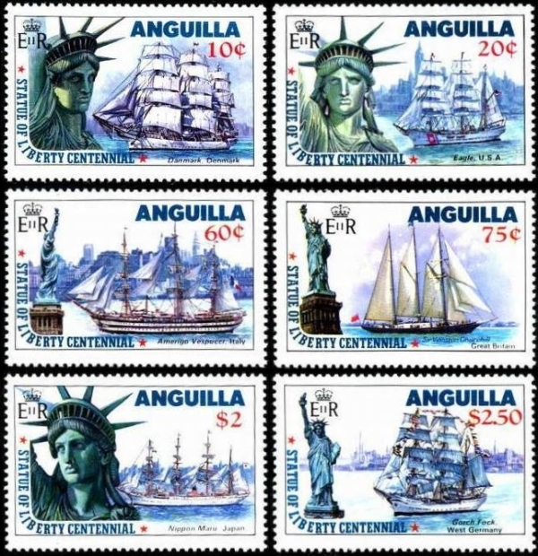 1985 Centenary of the Statue of Liberty (1986) Stamps