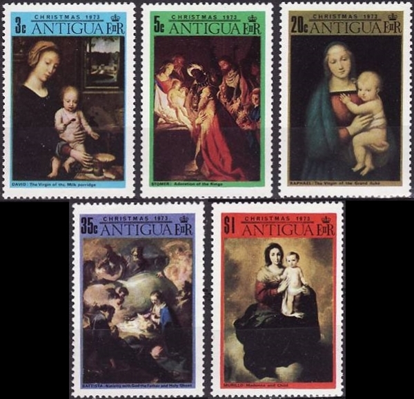 1973 Christmas Stamps