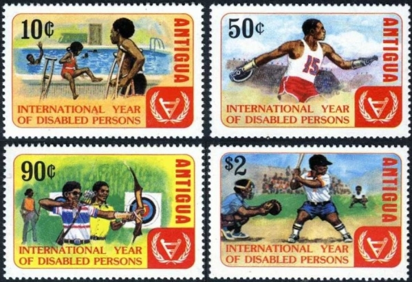1981 International Year for Disabled Persons Stamps
