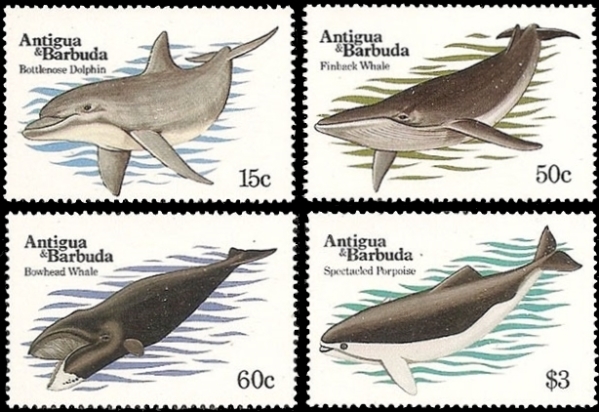 1983 Whales Stamps