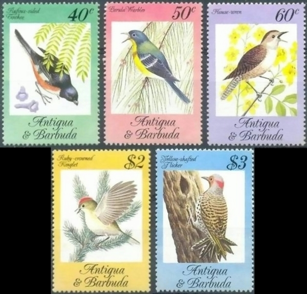 1984 Songbirds Stamps