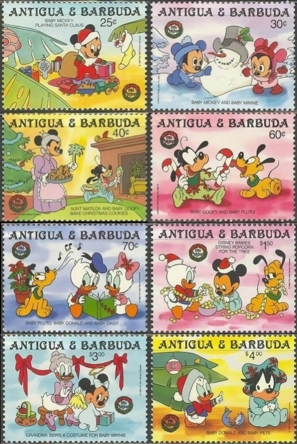 1986 Christmas Stamps