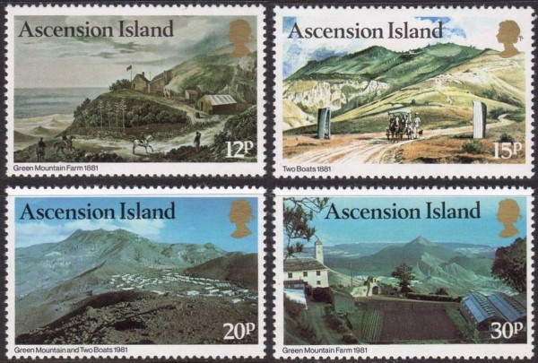 1981 Green Mountain Farm Stamps