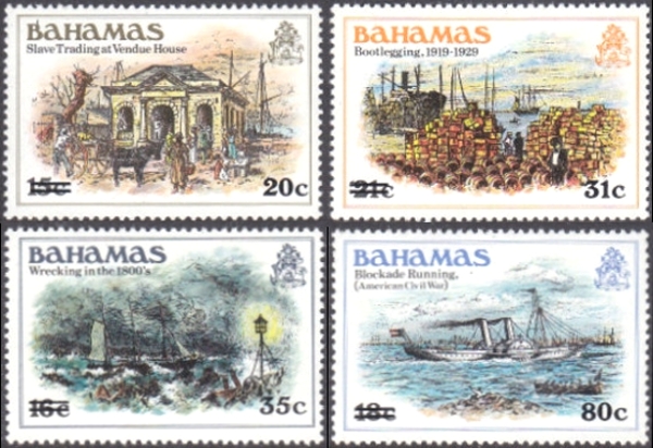 1983 Definitive Issue Surcharged with New Values Stamps