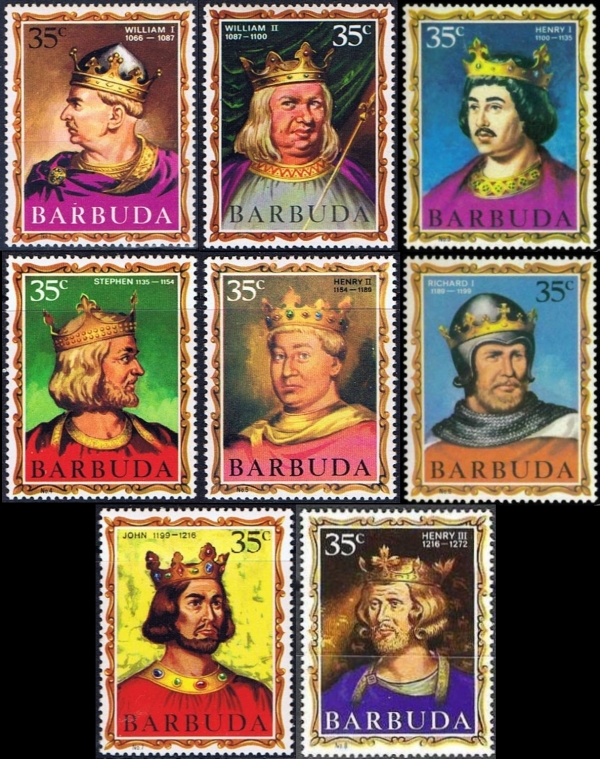 1970 British Monarchs Stamps