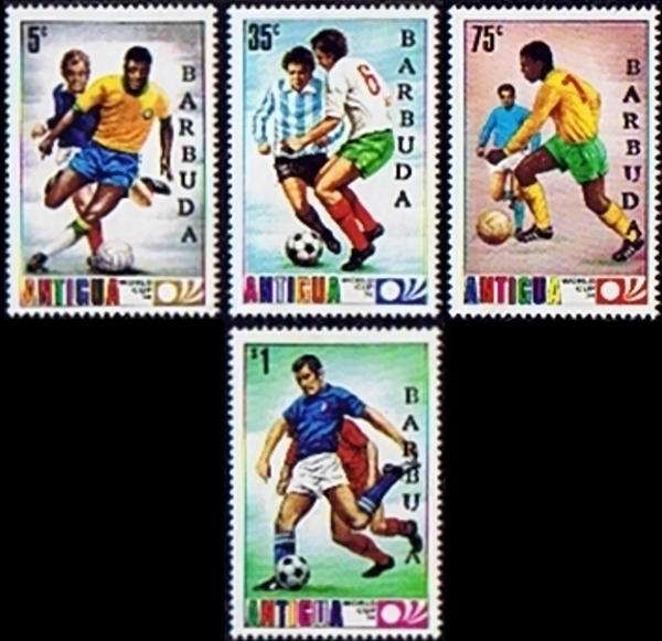 1974 World Cup Soccer Championship (2nd issue) Stamps