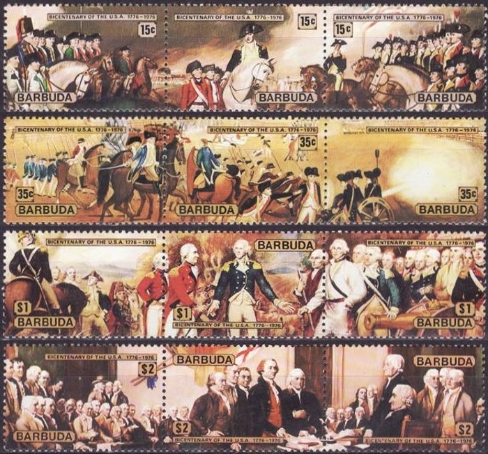1976 Bicentenary of the American Revolution Stamps